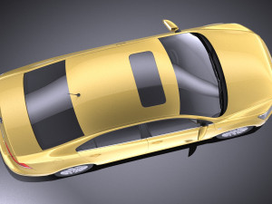 Volkswagen Santana 2014 vray 3D 模型