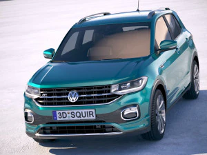 Volkswagen T-cross 2019 Modelo 3D