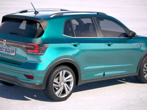 Volkswagen T-cross 2019 Modelo 3D