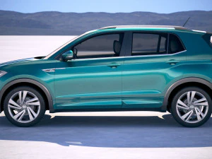 Volkswagen T-cross 2019 Modelo 3D