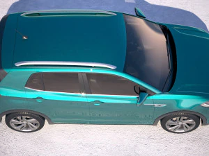 Volkswagen T-cross 2019 Modelo 3D