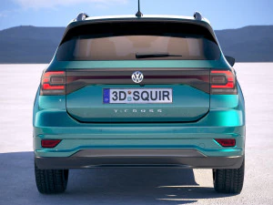 Volkswagen T-cross 2019 Modelo 3D