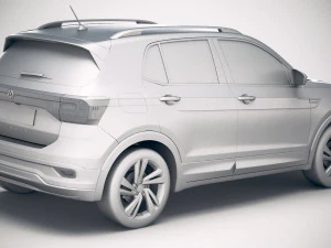 Volkswagen T-cross 2019 Modelo 3D