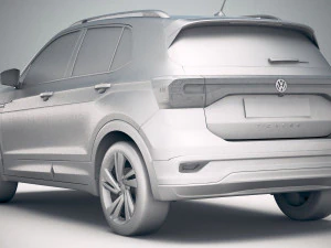 Volkswagen T-cross 2019 Modelo 3D