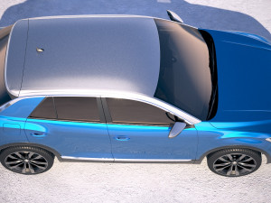 Volkswagen T-roc 2018 Modelo 3D