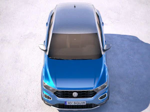 Volkswagen T-roc 2018 3D Model