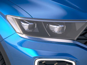 Volkswagen T-roc 2018 3D Model