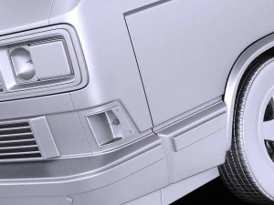 Volkswagen T3 Limited Last Edition 2002 vray 3D Model