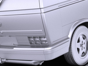 Volkswagen T3 Limited Last Edition 2002 vray 3D Model