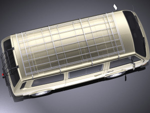 Volkswagen T3 Passenger 1979-1988 vray Model 3D