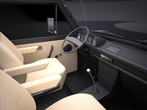 Volkswagen T3 Passenger 1979-1988 vray 3D Model