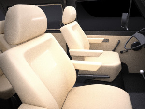 Volkswagen T3 Passenger 1979-1988 vray Model 3D