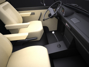 Volkswagen T3 Van 1979-1988 vray Model 3D