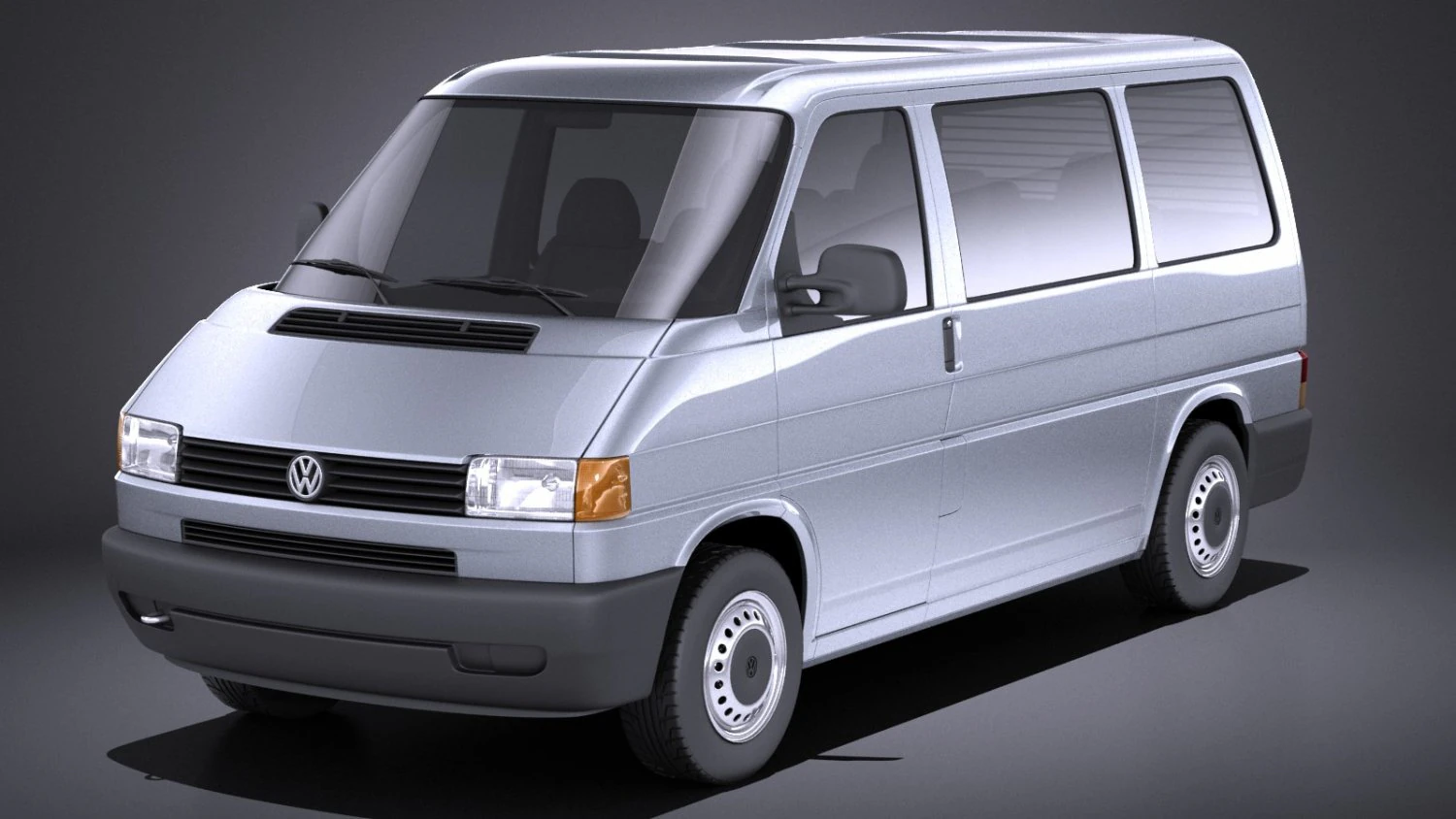 Volkswagen T4 Multivan Eurovan 1990-2003 vray 3D Model .c4d .max .obj .3ds .fbx .stl .blend 