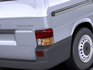 Volkswagen T4 Multivan Eurovan 1990-2003 vray Modèle 3D