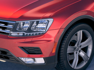 Volkswagen Tiguan USA 2018 3D Model