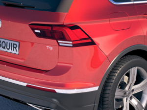 Volkswagen Tiguan USA 2018 3D Model