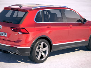 Volkswagen Tiguan USA 2018 3D Model