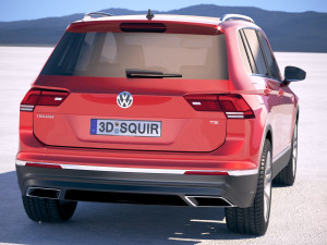 Volkswagen Tiguan USA 2018 3D Model