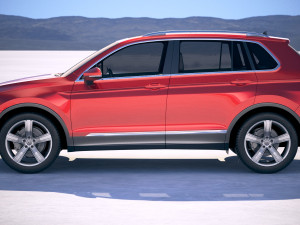 Volkswagen Tiguan USA 2018 3D Model