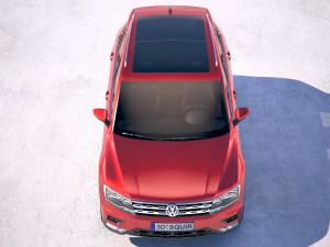 Volkswagen Tiguan USA 2018 3D Model