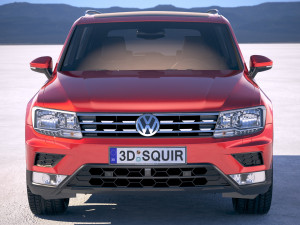 Volkswagen Tiguan USA 2018 3D Model