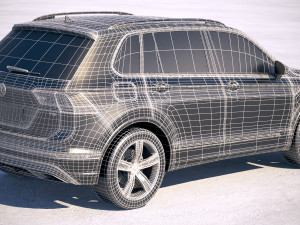 Volkswagen Tiguan USA 2018 3D Model