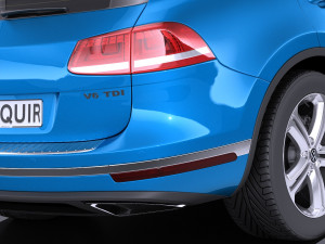Volkswagen Touareg 2015 vray 3D Modell