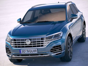 Volkswagen Touareg 2019 Modelo 3D
