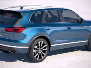 Volkswagen Touareg 2019 Modelo 3D