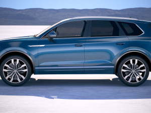 Volkswagen Touareg 2019 Model 3D