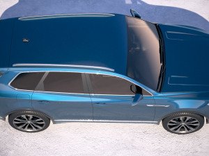 Volkswagen Touareg 2019 Model 3D