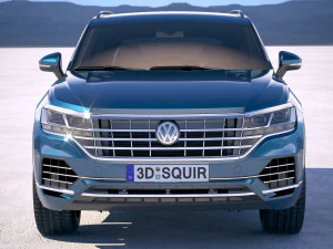 Volkswagen Touareg 2019 Modelo 3D