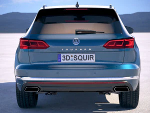 Volkswagen Touareg 2019 Modelo 3D