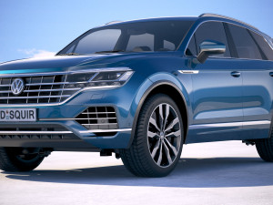 Volkswagen Touareg 2019 Model 3D