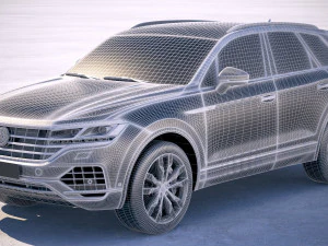Volkswagen Touareg 2019 Modelo 3D