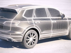 Volkswagen Touareg 2019 Model 3D