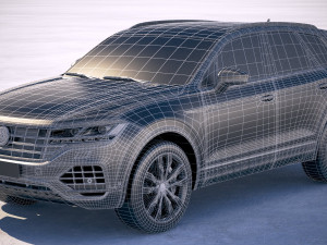 Volkswagen Touareg 2019 Model 3D