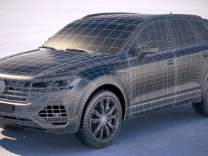 Volkswagen Touareg 2019 Modelo 3D