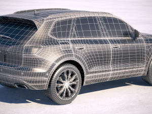 Volkswagen Touareg 2019 Model 3D