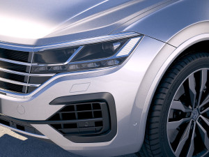 Volkswagen Touareg R-line 2019 3D Model