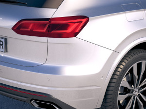 Volkswagen Touareg R-line 2019 3D Model