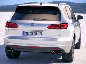 Volkswagen Touareg R-line 2019 3D Model