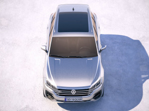 Volkswagen Touareg R-line 2019 3D Model