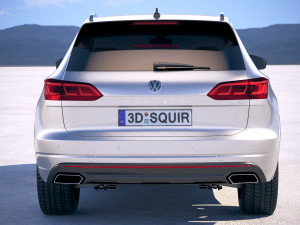 Volkswagen Touareg R-line 2019 3D Model