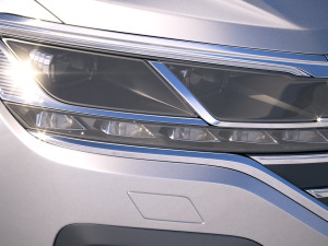 Volkswagen Touareg R-line 2019 3D Model