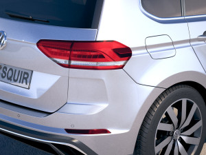 Volkswagen Touran R-line 2018 Modelo 3D