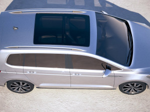 Volkswagen Touran R-line 2018 Modelo 3D