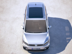 Volkswagen Touran R-line 2018 Modelo 3D