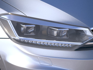 Volkswagen Touran R-line 2018 Modelo 3D